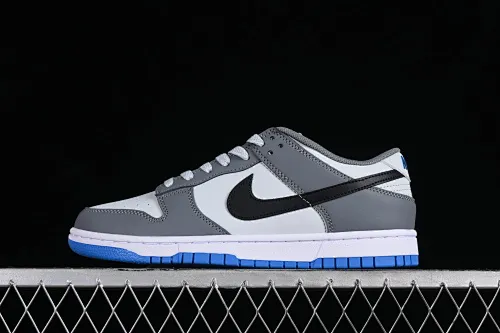 All categories Nk SB Dunk series Nk SB Dunk Low low-top sneakers Nk Dunk Low white blue gray SB low-top casual sneakers FB9109-001